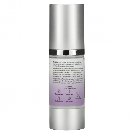 Hyaluronic Acid AM Moisturizer - 59 ml