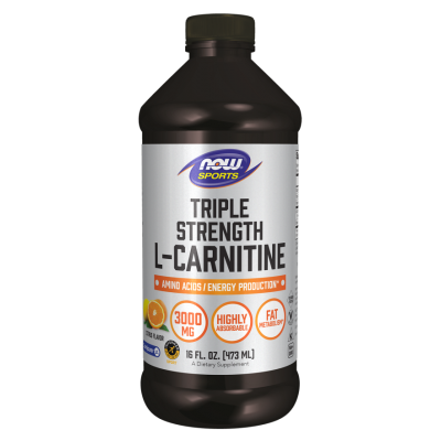 NOW Foods, L-Carnitina Lichida Carnipure® 3000mg - 473ml