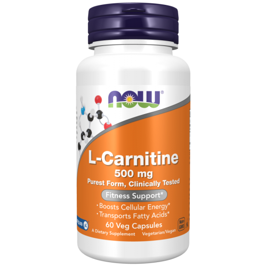 NOW L-Carnitina 500mg - 60 Capsule