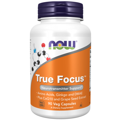 NOW Foods, True Focus - 90 Capsule vegetale