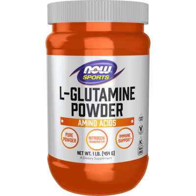 NOW Foods, Foods L-Glutamina - 454g