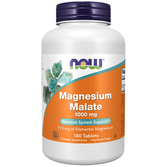 NOW Magnesium Malate 1000mg 180 Tablete