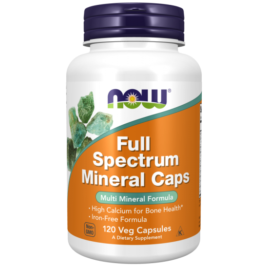 Now Full Spectrum Minerals - 120 Capsule vegetale