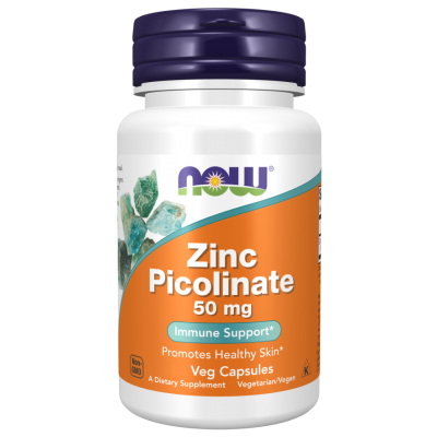 NOW Foods, Foods Zinc Picolinat 50mg - 60 Capsule vegetale