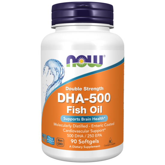 NOW DHA 500mg - 90 Softgels