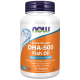 NOW DHA 500mg - 90 Softgels