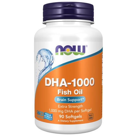 NOW DHA 1000mg - 90 Softgels