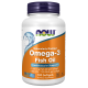 NOW Omega 3 - 100 Softgels