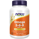 NOW Omega 3-6-9 1000mg - 100 Softgels