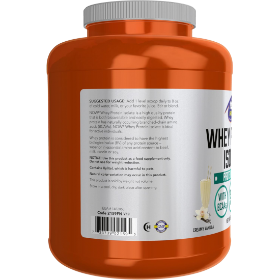 Whey Protein Isolate - 2.26kg Creamy Vanilla