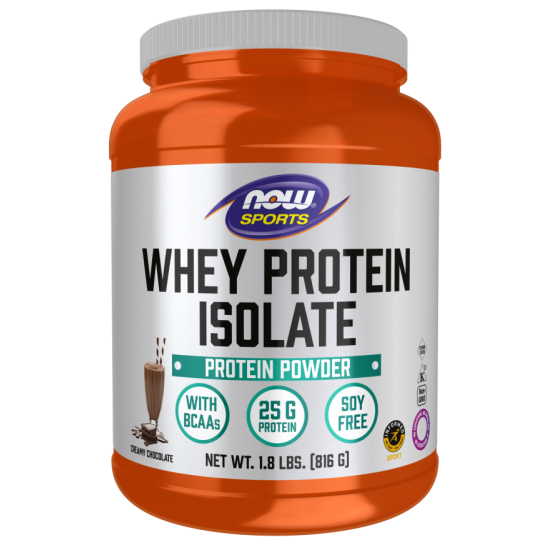 NOW Whey Protein Isolate Chocolate - 816g