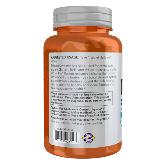 NOW Tribulus 1000mg - 90 Tablete