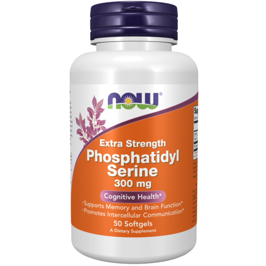 Phosphatidyl Serine 300mg, NOW Foods - 50 Softgels