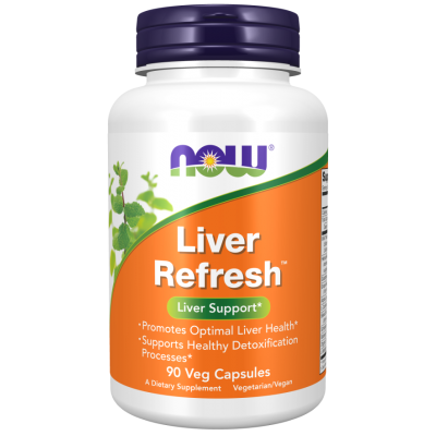 NOW Foods, Liver Refresh - 90 Capsule vegetale