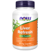 NOW Liver Refresh, detoxifiere si regenerare ficat - 90 Capsule