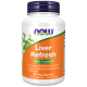 NOW Liver Refresh, detoxifiere si regenerare ficat - 90 Capsule