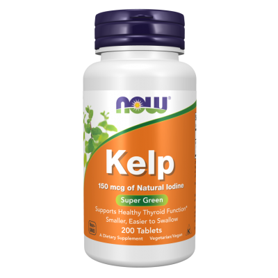 NOW Foods, Kelp 150mcg - 200 Tablete