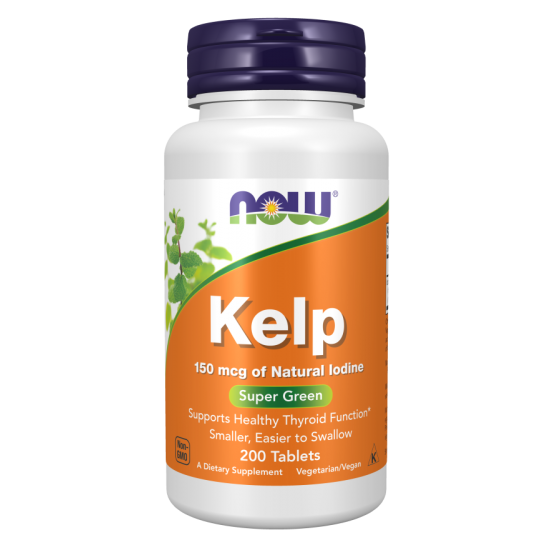 NOW Kelp 150mcg - 200 Tablete