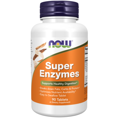 NOW Foods, Super Enzime - 90 Tablete