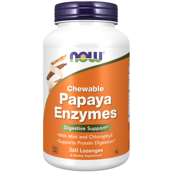 NOW Papaya Enzymes