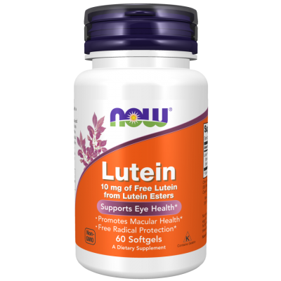 NOW Foods, Luteina 10mg - 60 Softgels