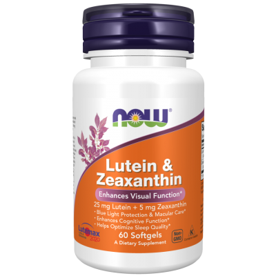 NOW Foods, Foods Lutein & Zeaxanthin - 60 Softgels