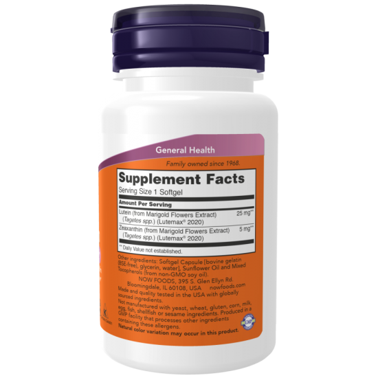 Now Foods Lutein & Zeaxanthin - 60 Softgels