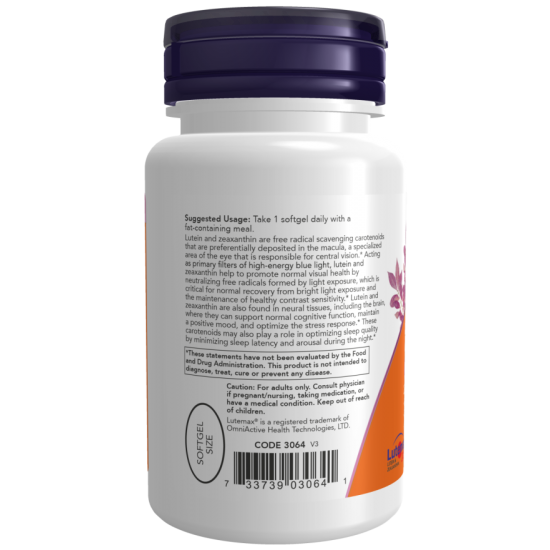 Now Foods Lutein & Zeaxanthin - 60 Softgels