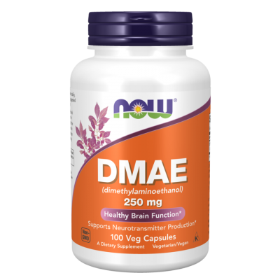 NOW Foods, Foods DMAE (Dimetiletanolamina) 250mg  - 100 Capsule vegetale