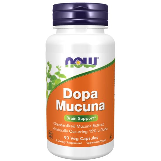 NOW DOPA Mucuna - 90 Capsule