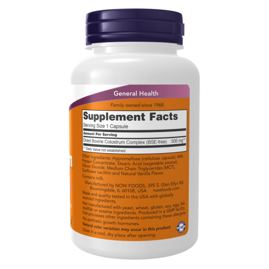 Now Foods Colostrum 500mg