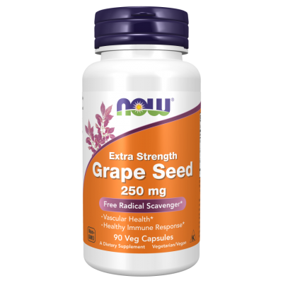 Grape Seed, Extract din Seminte de Struguri 250mg - 90 Capsule vegetale