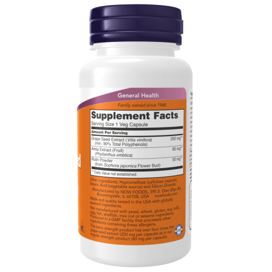 Now Foods Grape Seed Extract 250mg