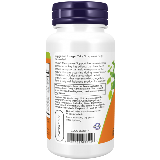 NOW Menopause Support - 90 Capsule vegetale