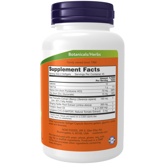 NOW Prostate Support - 90 Softgels