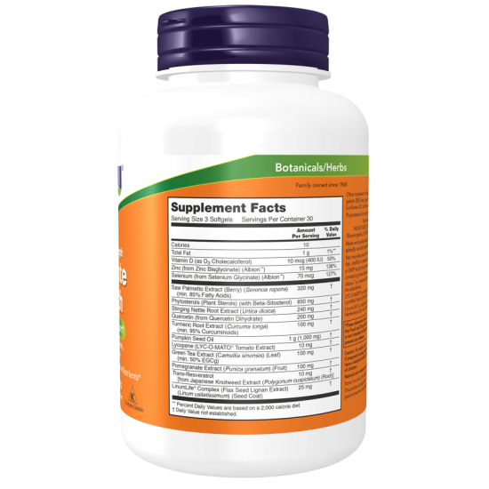 NOW Prostate Health- 90 Softgels