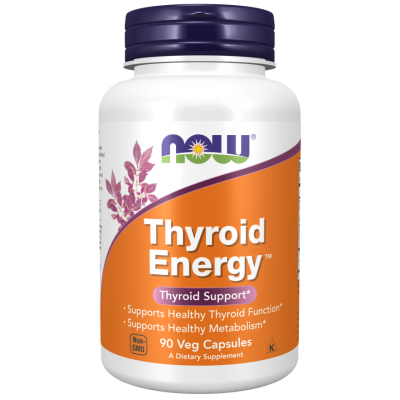 NOW Foods, Thyroid Energy - 90 Capsule vegetale