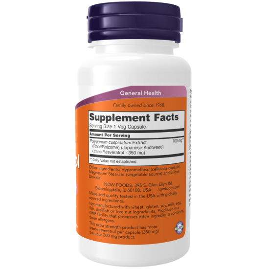 NOW Resveratrol FORTE 350mg