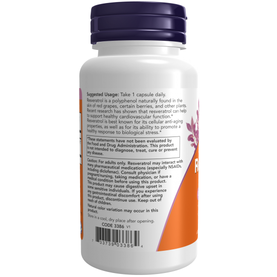 NOW Resveratrol FORTE 350mg