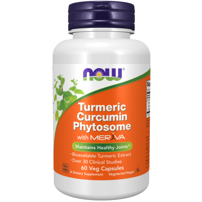 NOW Foods, Foods Bio-Curcumin Phytosome 500mg - 60 Capsule vegetale