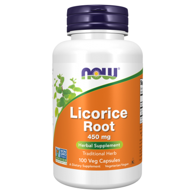 Licorice Root 450 mg (Lemn dulce) - 100 Capsule vegetale