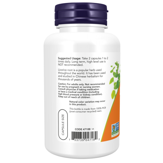 Now Foods Licorice Root 450 mg