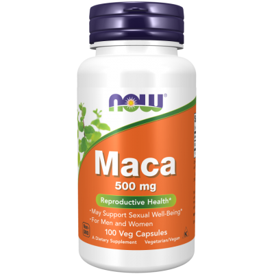 NOW Foods, Maca 500mg - 100 Capsule vegetale