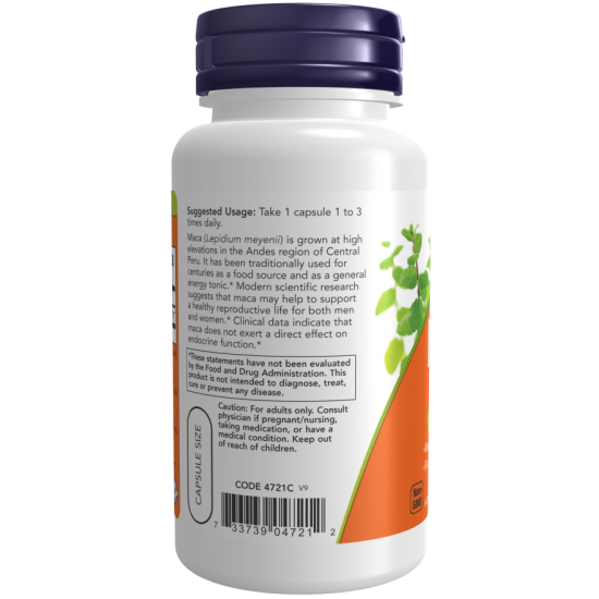 NOW Maca 500mg - 100 Capsule