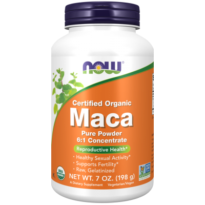 NOW Foods, Maca Organica Conentrata Pulbere- 198g