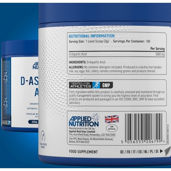 D-Aspartic Acid - 300g