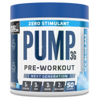 Pump 3G Pre-workout Zero Stimulant (Fara cofeina) - 375g