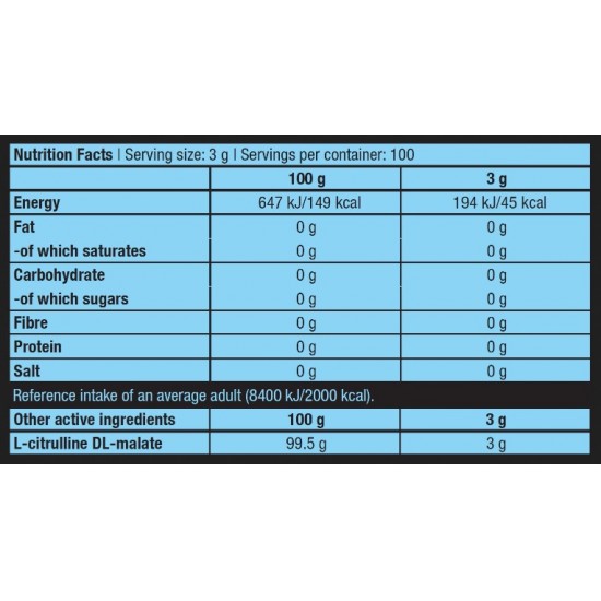 BiotechUSA Citrullina Malate - 300g