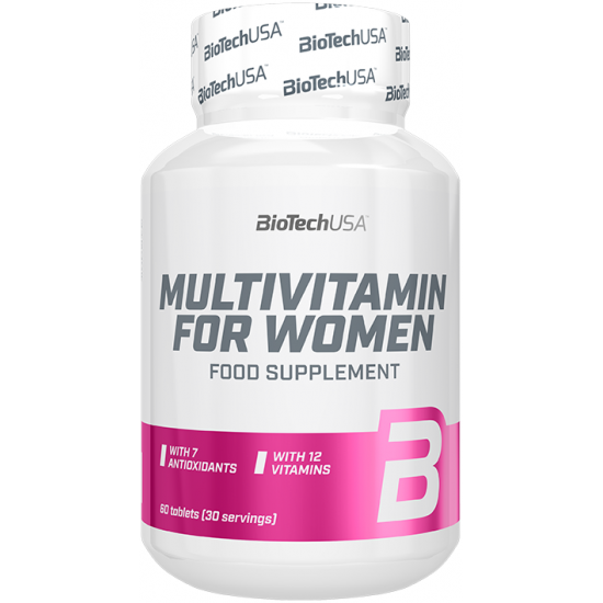 BiotechUSA Multivitamine pentru Femei - 60 Tablete