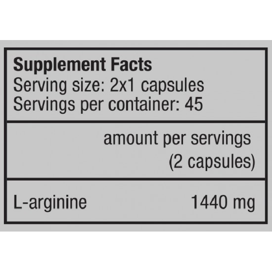 BiotechUSA L-Arginina - 90 Mega Capsule